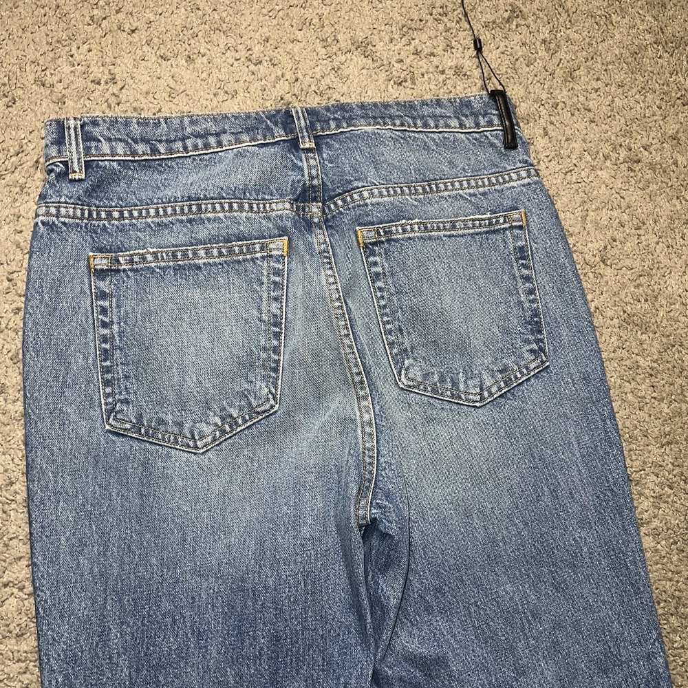 NWOT Alexander Wang Blue Button Fly Jeans Men 32x30 - Picture 4 of 8